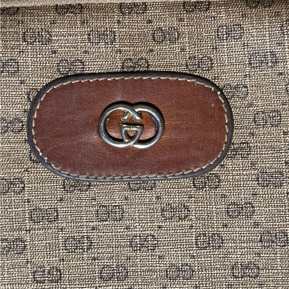Vintage, 70s Gucci Micro GG monogram canvas pouch - Picture 10 of 12